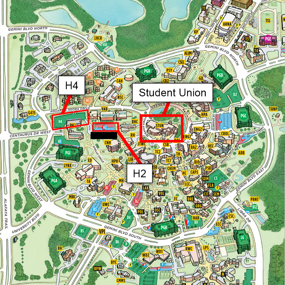 Ucf Campus Map